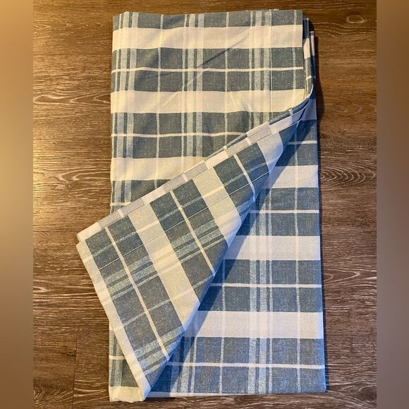 Simple Plaid Design Bed Flat Top Sheet - Picture 1 of 5